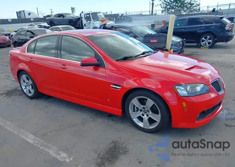 2008 Pontiac G8 Gt из США, поврежденный, VIN 6G2EC57Y88L128543
